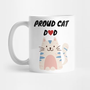 Proud Cat Dad Mug